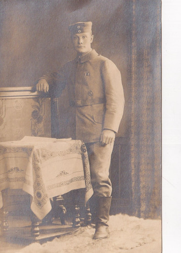 Foto soldat in feldgrau - -,