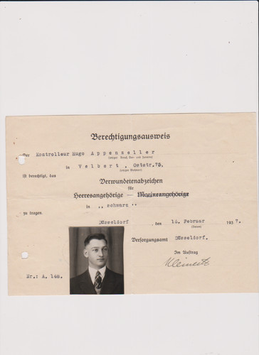 Berechtigungsausweis